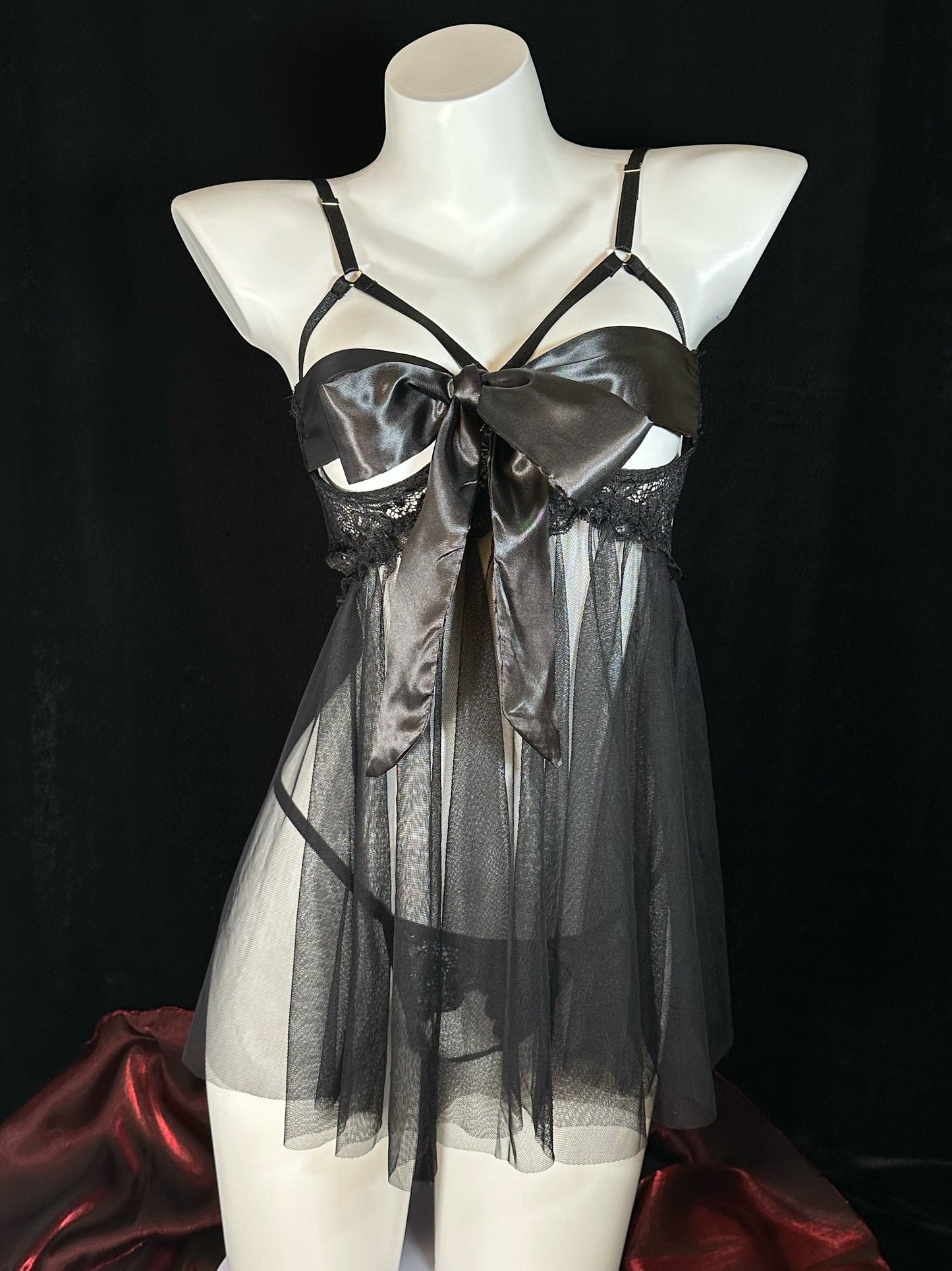 Unwrap Me Bow-front Dress